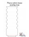 Placa para pulseras elásticas base EXPBJ700